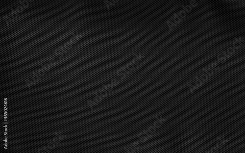 Black fabric texure pattern background