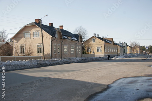 Houses By A Road