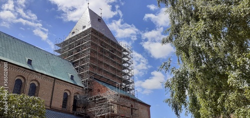 Eingerüsteter Ratzeburger Dom photo