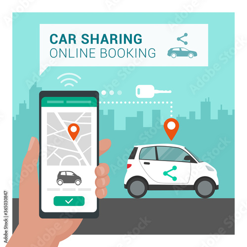 Car sharing app