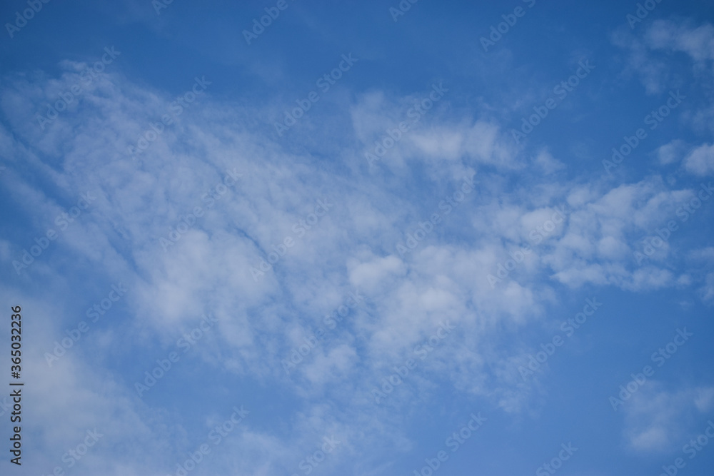 Cloudy Blue sky Background