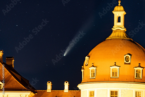 Komet Neowise, Moritzburg photo