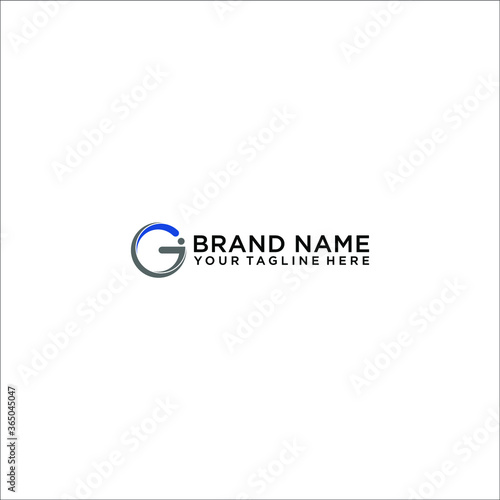 Letter Gi Logo Insurance Agency and brand identity. The symbol itself will looks nice as social media avatar, Insurance Agency and website or mobile icon  © edge