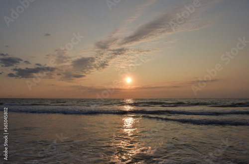Wildwood NJ Beach Sunrise Over Ocean