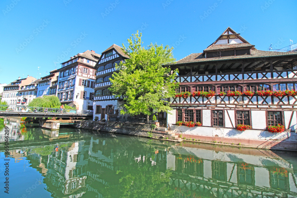 La Petite France, historical old town quarter of Strasbourg La Petite France, historical old town quarter of Strasbourg