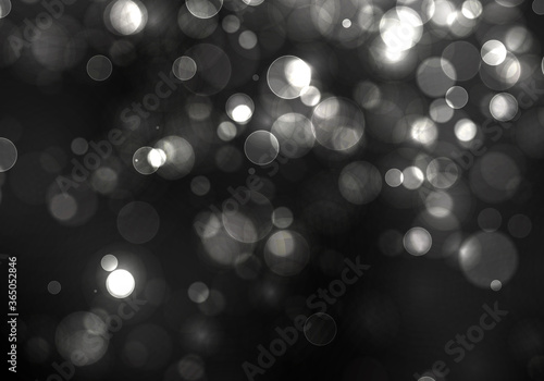 Blurred bokeh light 