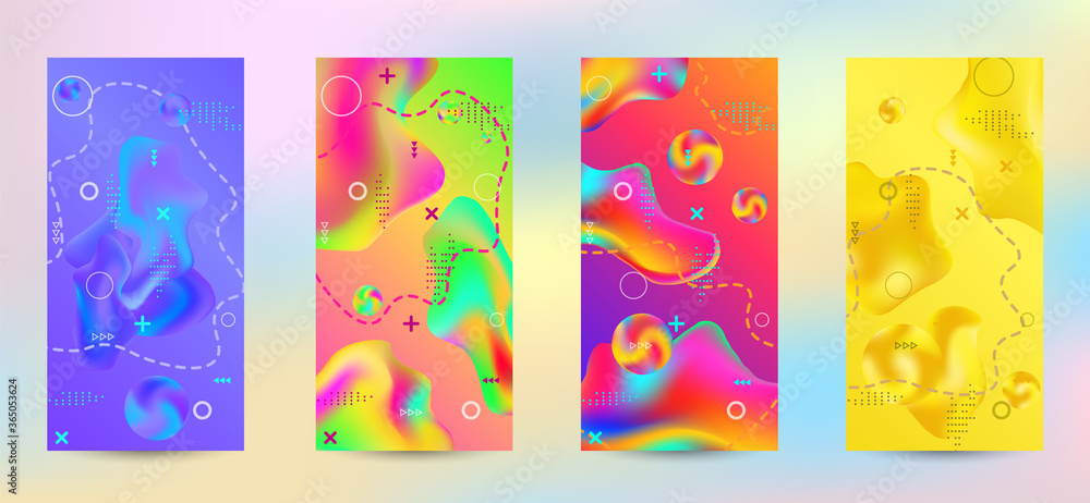 Abstract covers. Abstract covers.