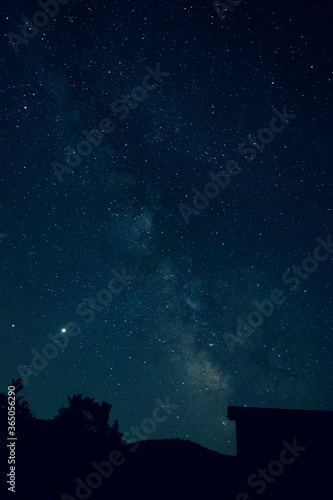 Wallpaper Mural A clear night in the Stone town of Kuklica., beautiful night starry sky, high ISO landscape Torontodigital.ca