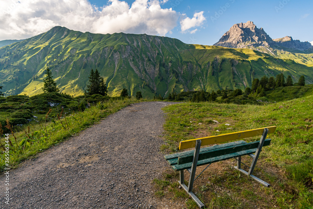Fantastic hike in the beautiful Lechquellen Mountains Fantastic hike in the beautiful Lechquellen Mountains