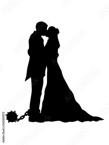 Schwere Fußfessel Kugel Gefangen Clipart