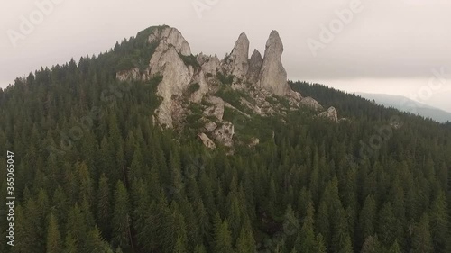 Pietrele Doamnei. Tourist attraction in Romania photo