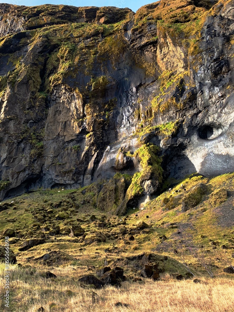 rocky hillside