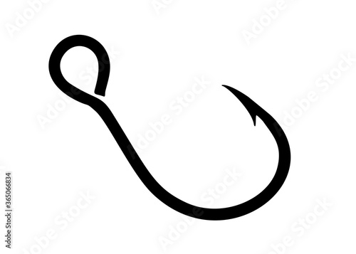 Hook for fish.