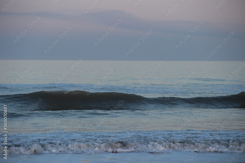 Waves of the Atlantic Ocean