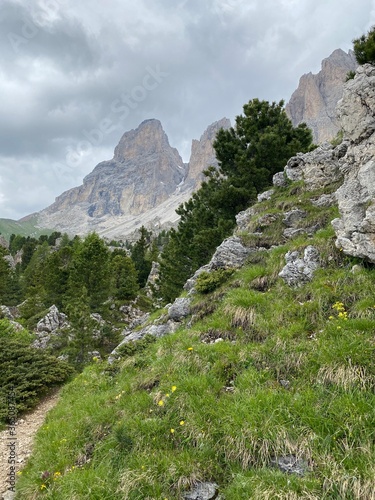 mountain in the mountains