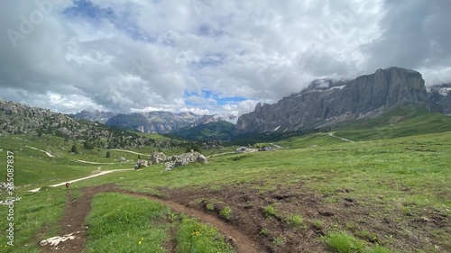 mountain landscape in the alps