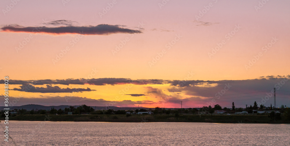 Obraz premium atardecer