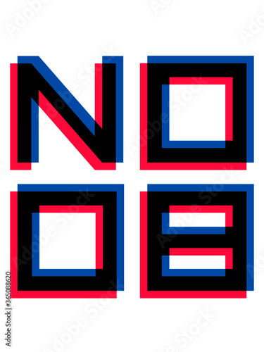 3D Effekt Noob Text Flame beleidigung