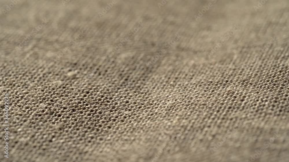 Fabric texture close up, rough brown canvas background, macro shot Fabric texture close up, rough brown canvas background, macro shot