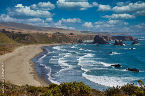 Exploring the Big Sur coastline in California