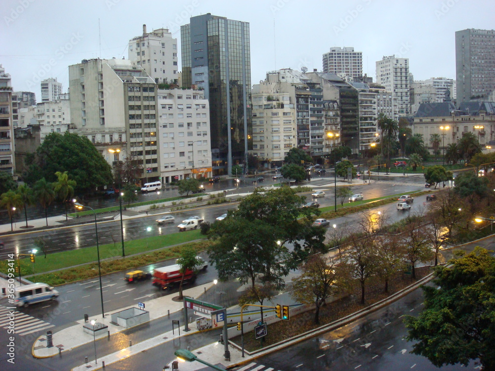 Obraz premium widok na Buenos Aires