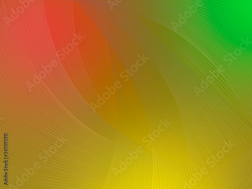 Abstract green background with a light pattern of smooth lines.