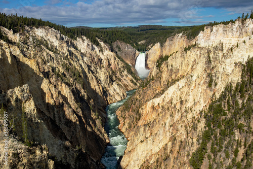 cliff waterfall canyon