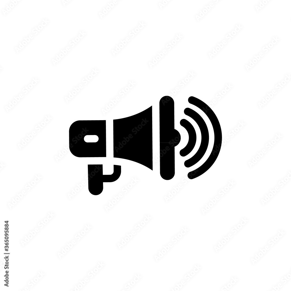 Megaphone speaker icon vector illustration Megaphone speaker icon vector illustration