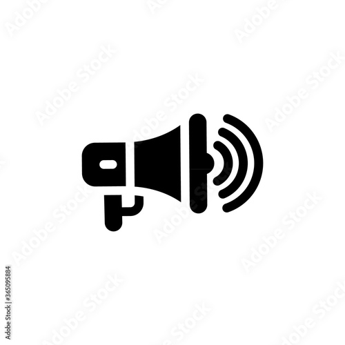 Megaphone speaker icon vector illustration