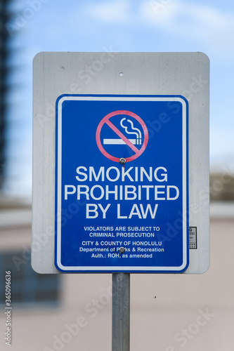 禁煙、看板、ノースモーキング