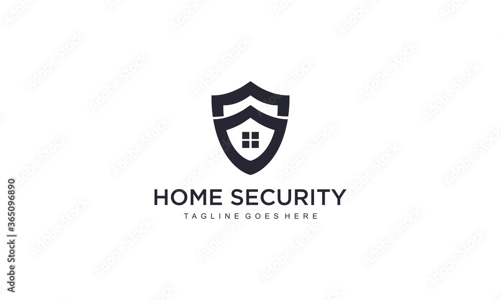 Creative, abstract an professional home security for business and real estate logo design vector editable Creative, abstract an professional home security for business and real estate logo design vector editable