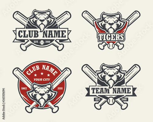 Photography Tiger head sport logo