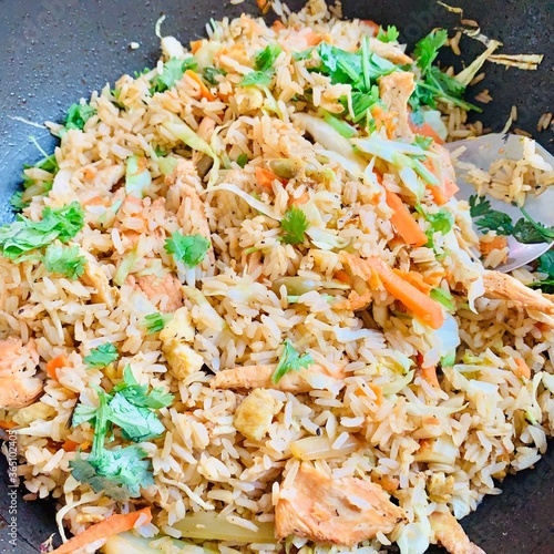 fried rice with shrimp