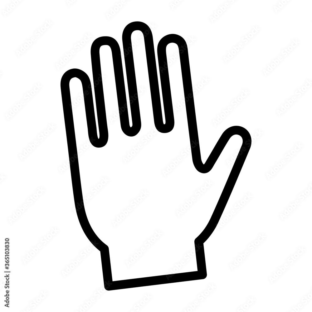 Obraz premium Hand icon