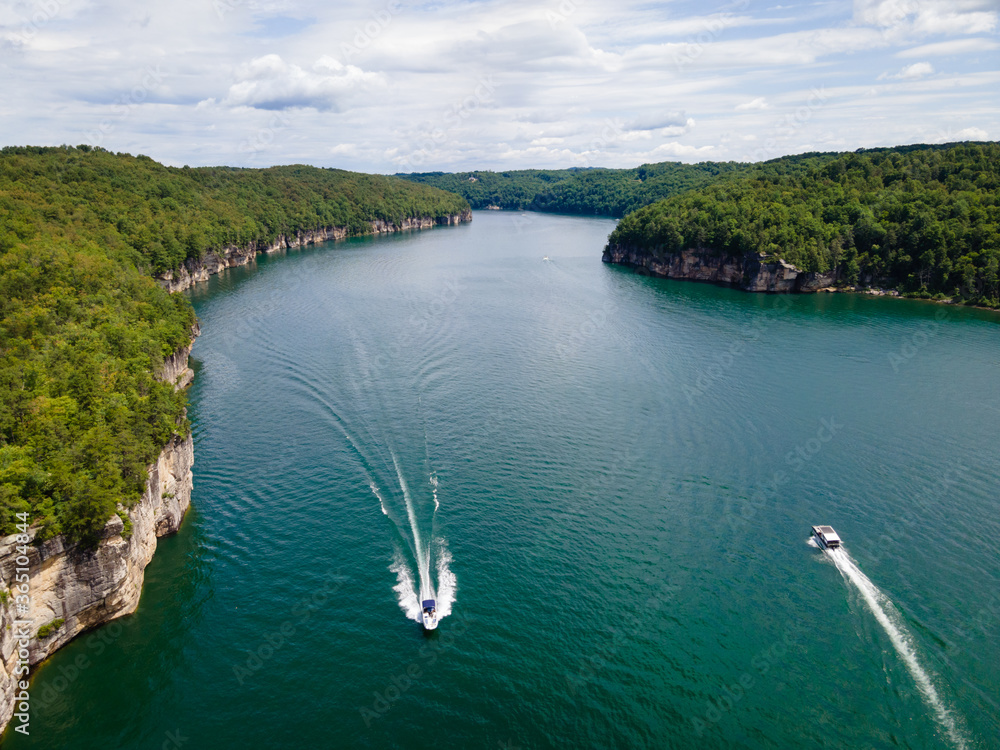Aerial View of Long Point Peninsula at Summersville Lake, West Virginia Aerial View of Long Point Peninsula at Summersville Lake, West Virginia