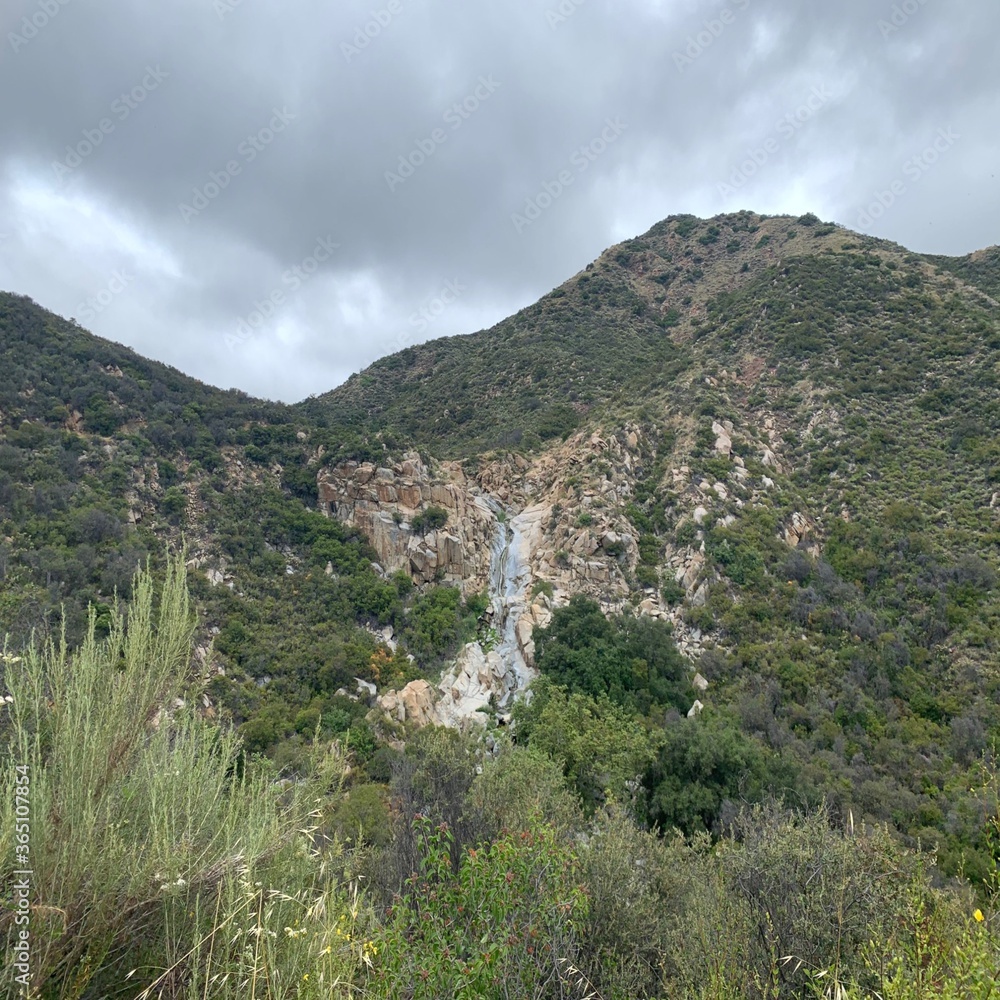 Fototapeta premium waterfall in the mountains