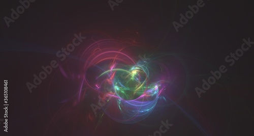 abstract new wave science fiction computer generated background