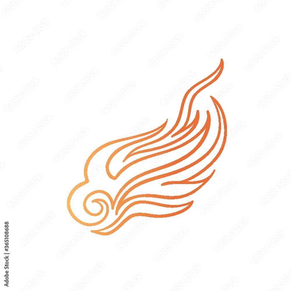 Obraz premium fire flame