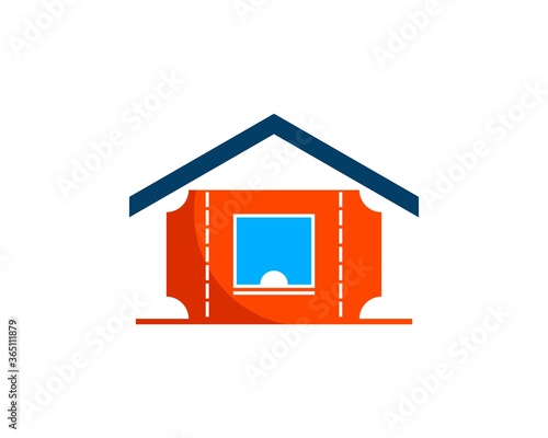 House with ticket locket inside
