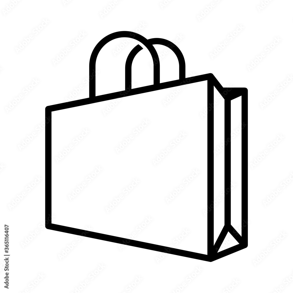 Shopping bag icon