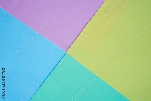 Pastel Soft Color paper for background. minimalist back to school copy space concept for text.