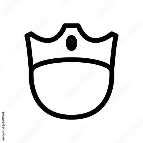 King and crown icon