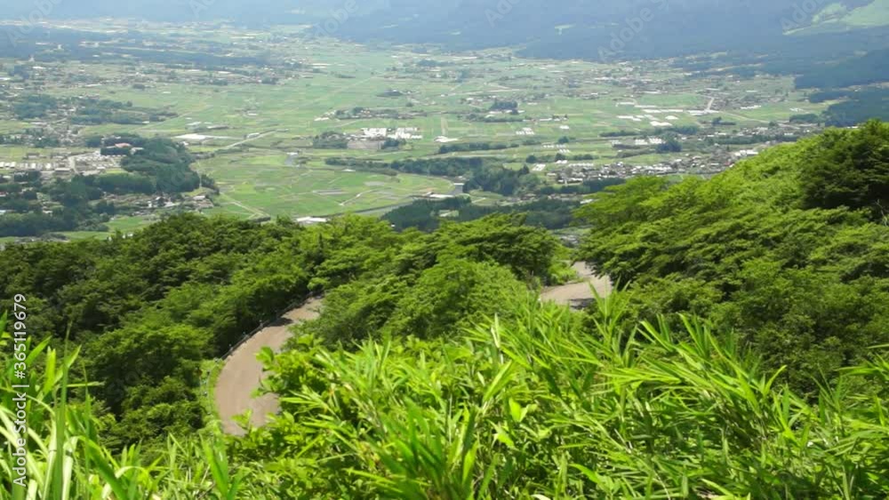 俵山からの風景 俵山からの風景