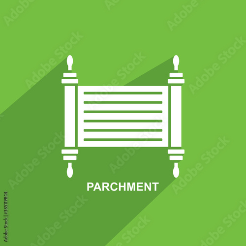 parchment icon,business icon vector