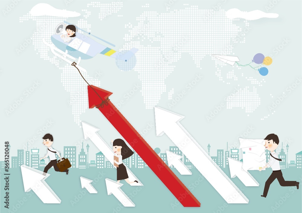 business growth concept business growth concept