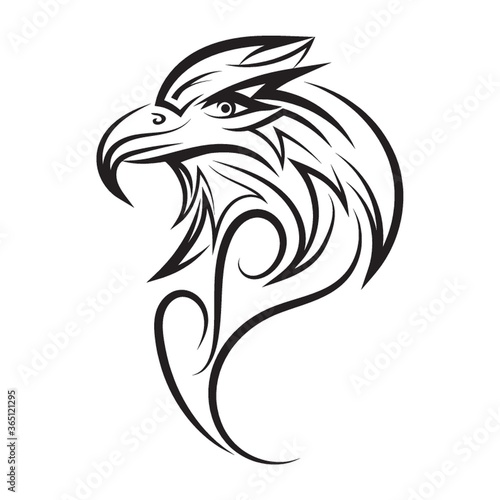 Slika na platnu eagle tattoo