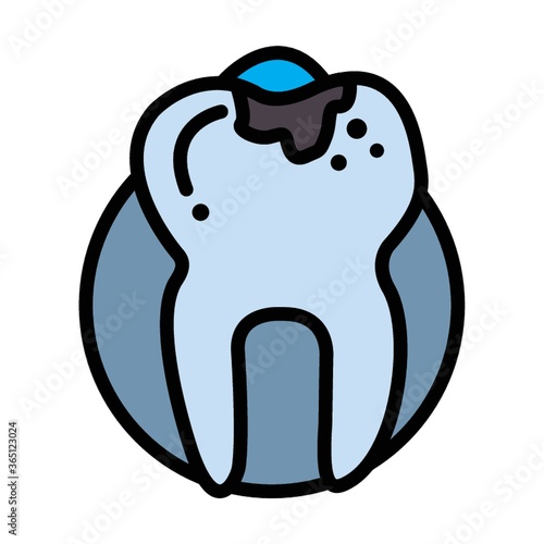 tooth with germs