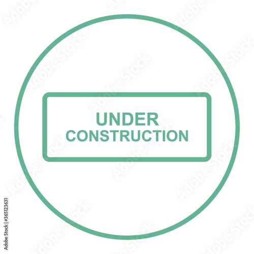 under construction signboard