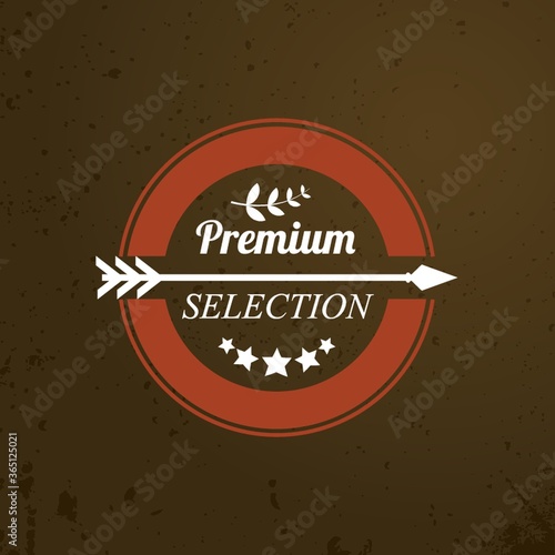 premium selection label