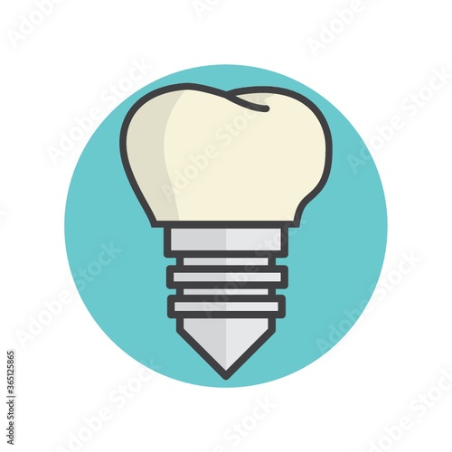 tooth implantation